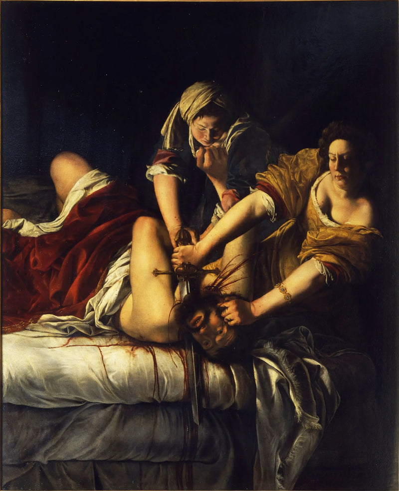 Judith avhuggende Holofernes - Artemisia Gentileschi