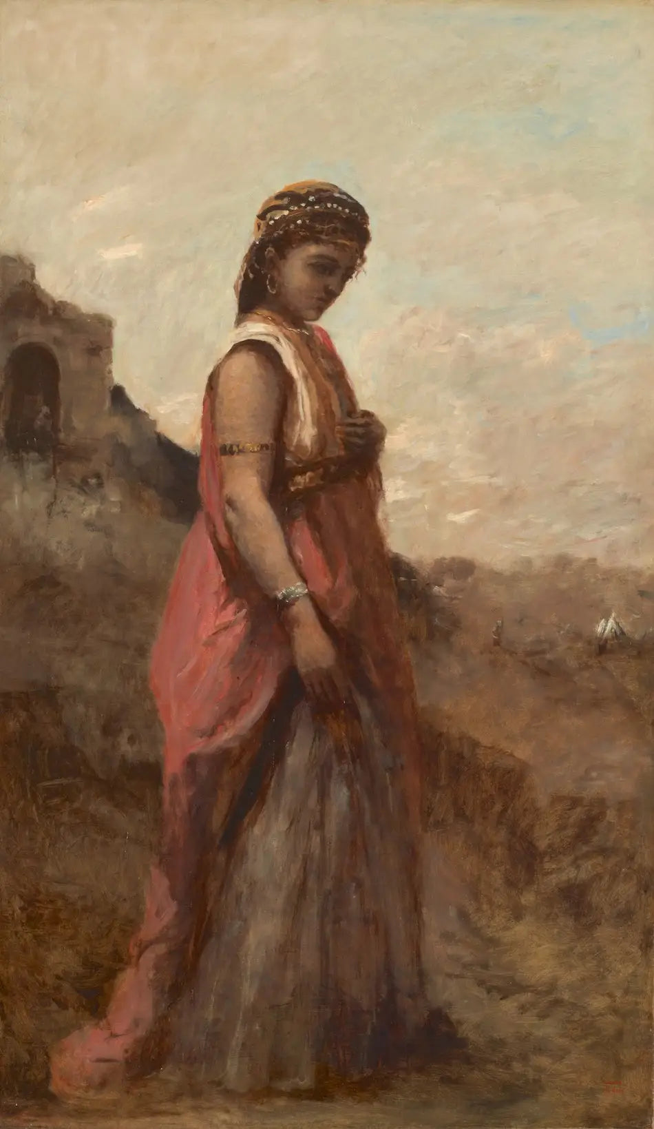 Judith - Jean-Baptiste Camille Corot image 1 copie peinte à la main à l’huile