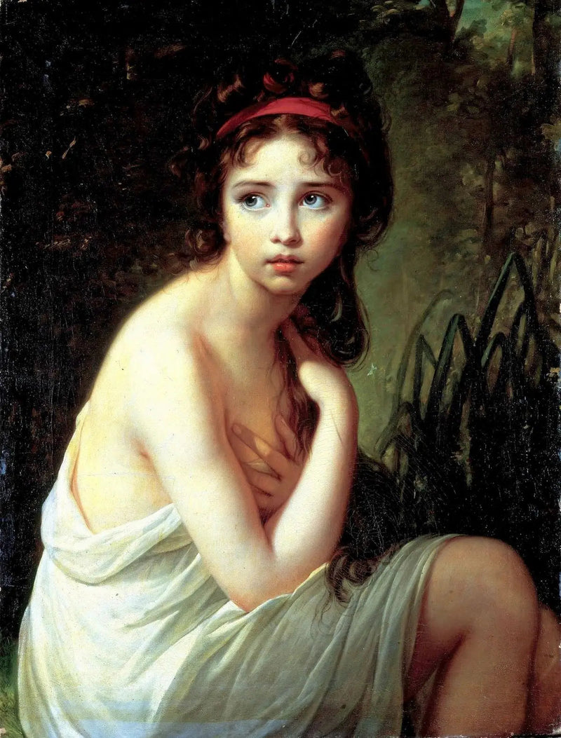 Julie Lebrun som badende kvinne - Élisabeth Vigée Le Brun

Source:
Julie Lebrun en baigneuse - Élisabeth Vigée Le Brun