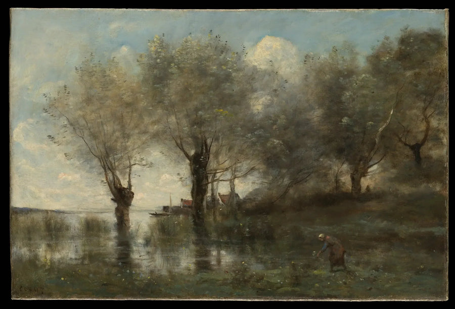 Hest i Picardie - Jean-Baptiste Camille Corot