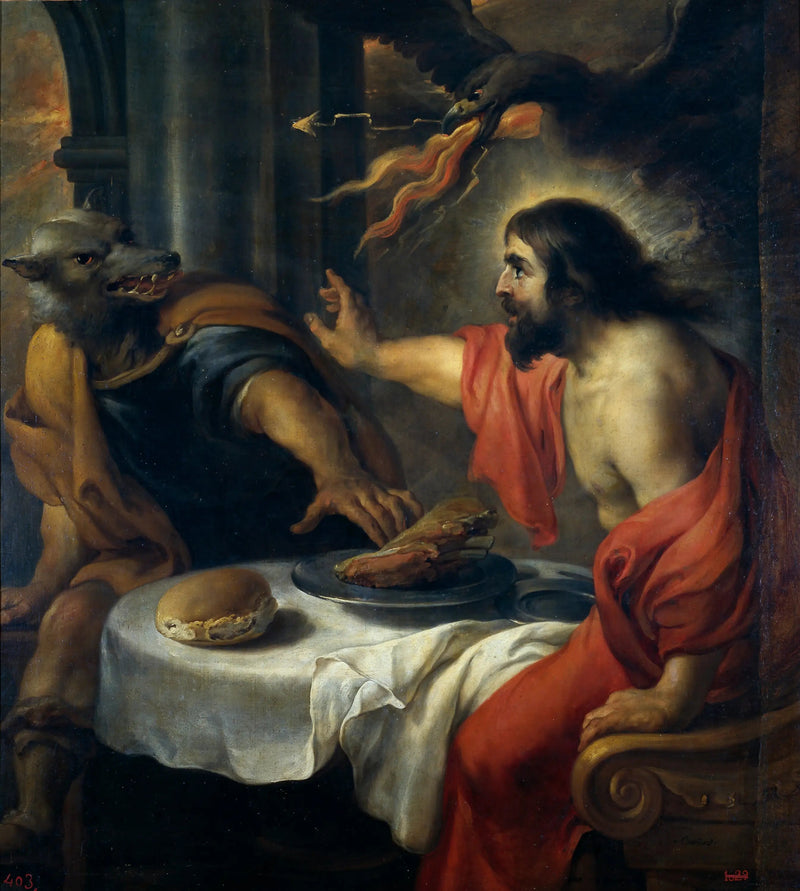 Jupiter og Lykaon - Peter Paul Rubens