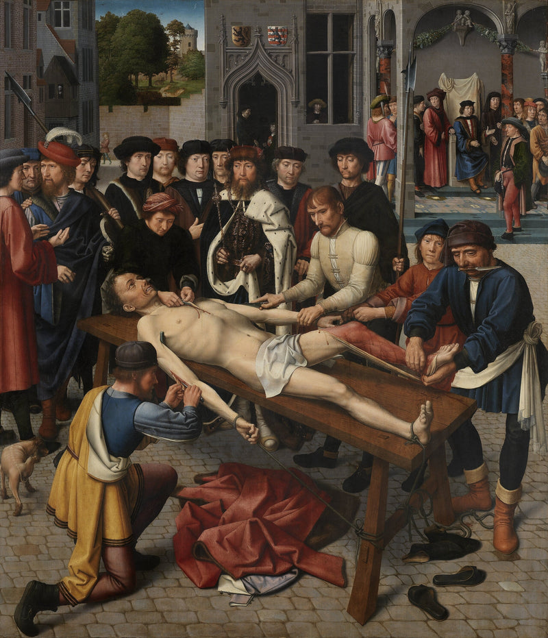 Justice de Cambyse: Den urettferdige dommerens skinnfelling - Gérard David