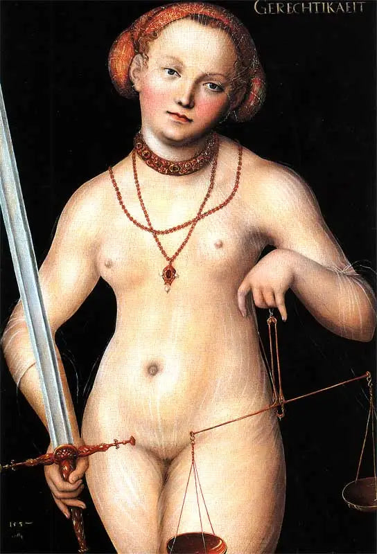 Retten - Lucas Cranach den eldre