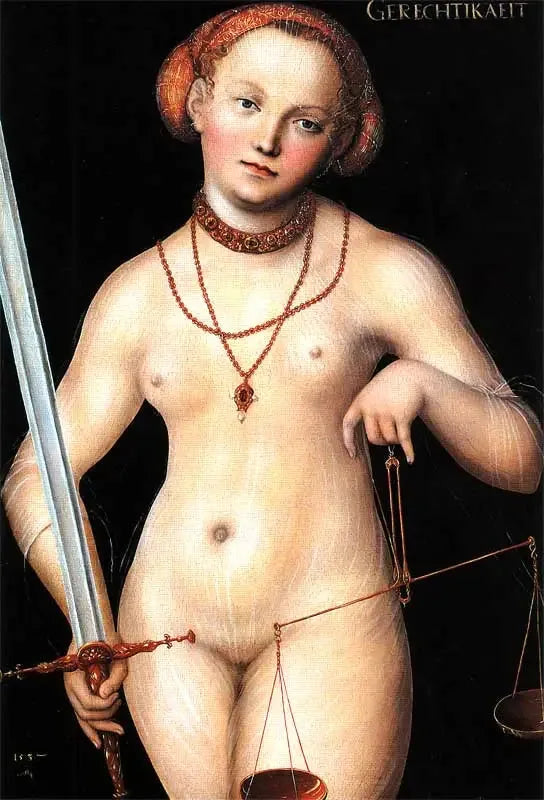 Retten - Lucas Cranach den eldre