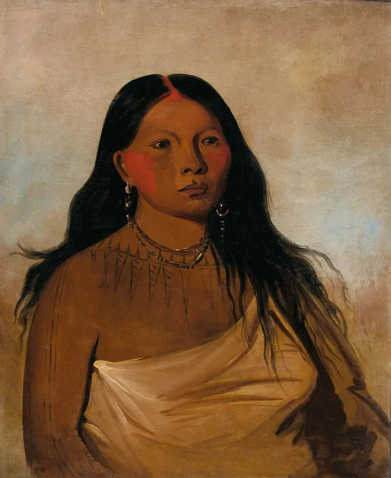 Káh-kée-tsee, Lår, en kvinne Wichita - George Catlin

Source:
Káh-kée-tsee, Cuisses, une femme Wichita - George Catlin