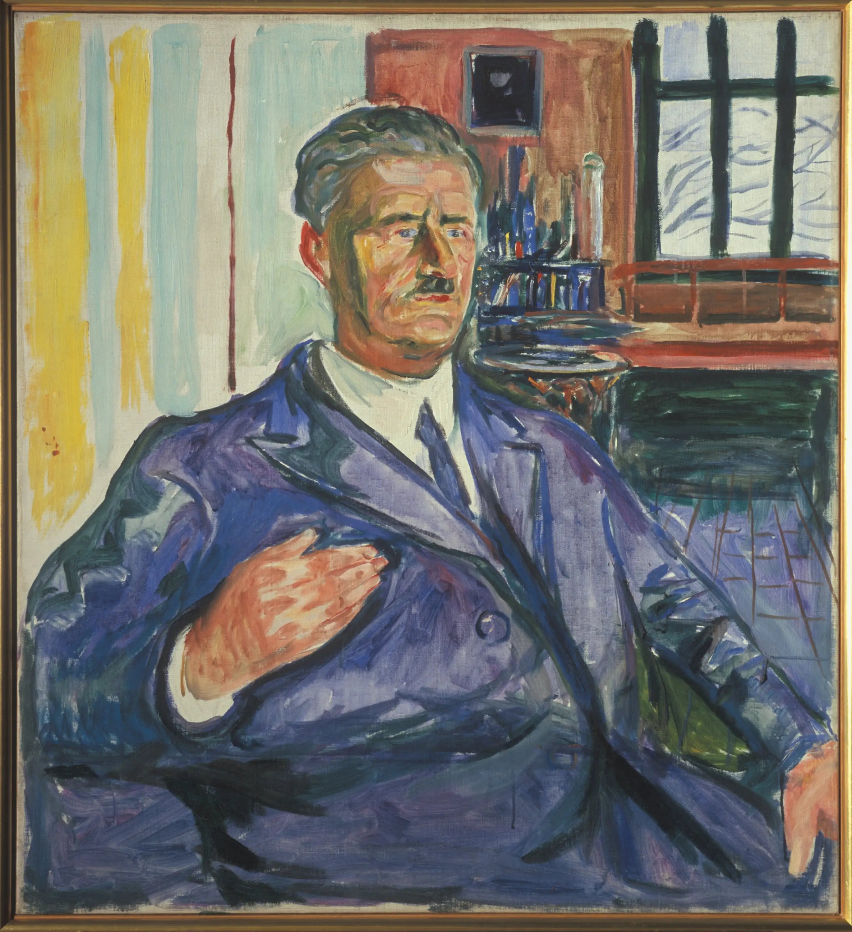 Reproduction du tableau « Karl Wefring - Edvard Munch » par Alpha Reproduction en peinture à l’huile