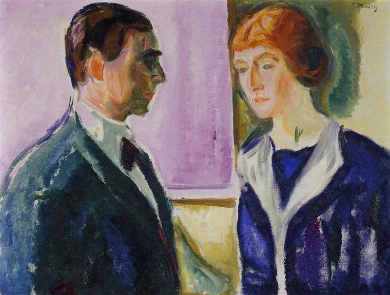 Käte og Hugo Perls - Edvard Munch