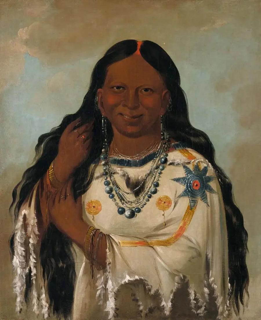 Kay-a-gís-gis, en ung kvinne - George Catlin

Source:
Kay-a-gís-gis, une jeune femme - George Catlin