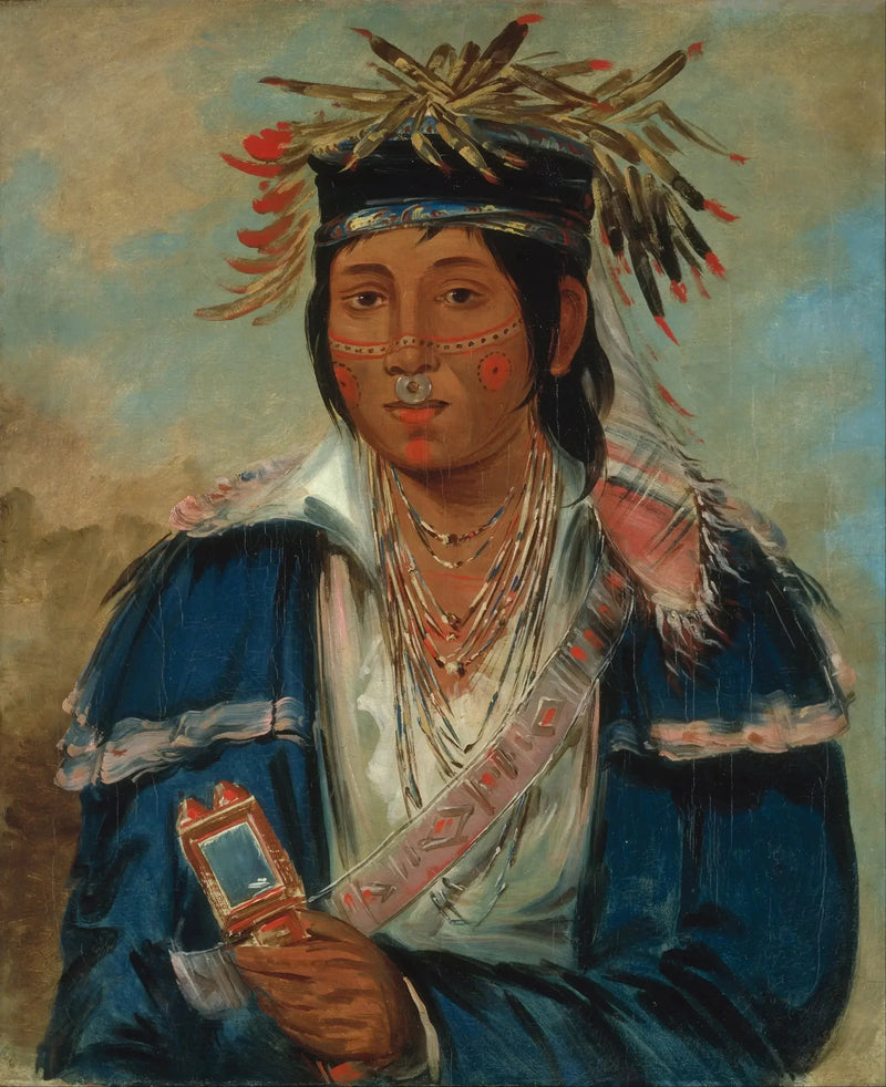 Kee-mo-rá-nia, ingen engelsk, en dandy - George Catlin

Source:
Kee-mo-rá-nia, pas d'anglais, un dandy - George Catlin