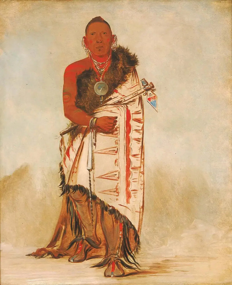Ki-hó-go-waw-shú-shee, modig leder, stammesleder - George Catlin

Source:
Ki-hó-go-waw-shú-shee, chef courageux, chef de la tribu - George Catlin