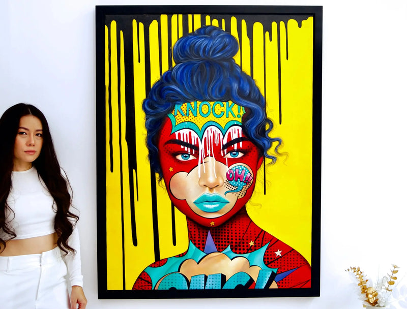 Slå! Pop Art | 90 X 120 cm