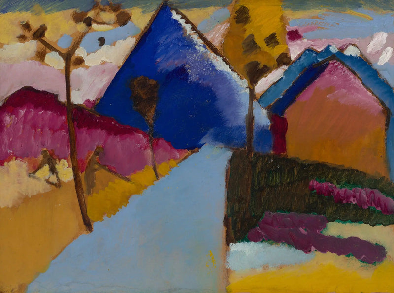 Kochel - Rett vei - Vassily Kandinsky