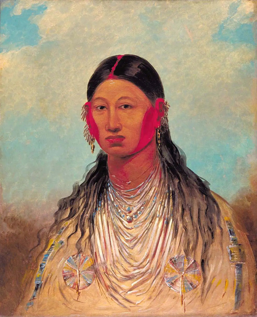 Koon-za-ya-me, kvinnelig krigsgjeld - George Catlin

Source:
Koon-za-ya-me, Aigle de guerre femelle - George Catlin
