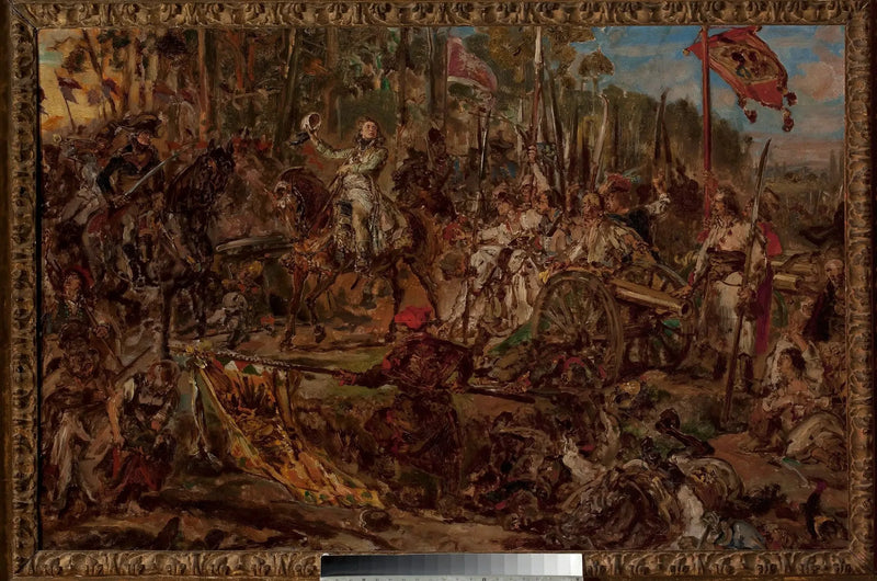 Kościuszko ved Racławice, skisse - Jan Matejko

Source:
Kościuszko à Racławice, croquis - Jan Matejko