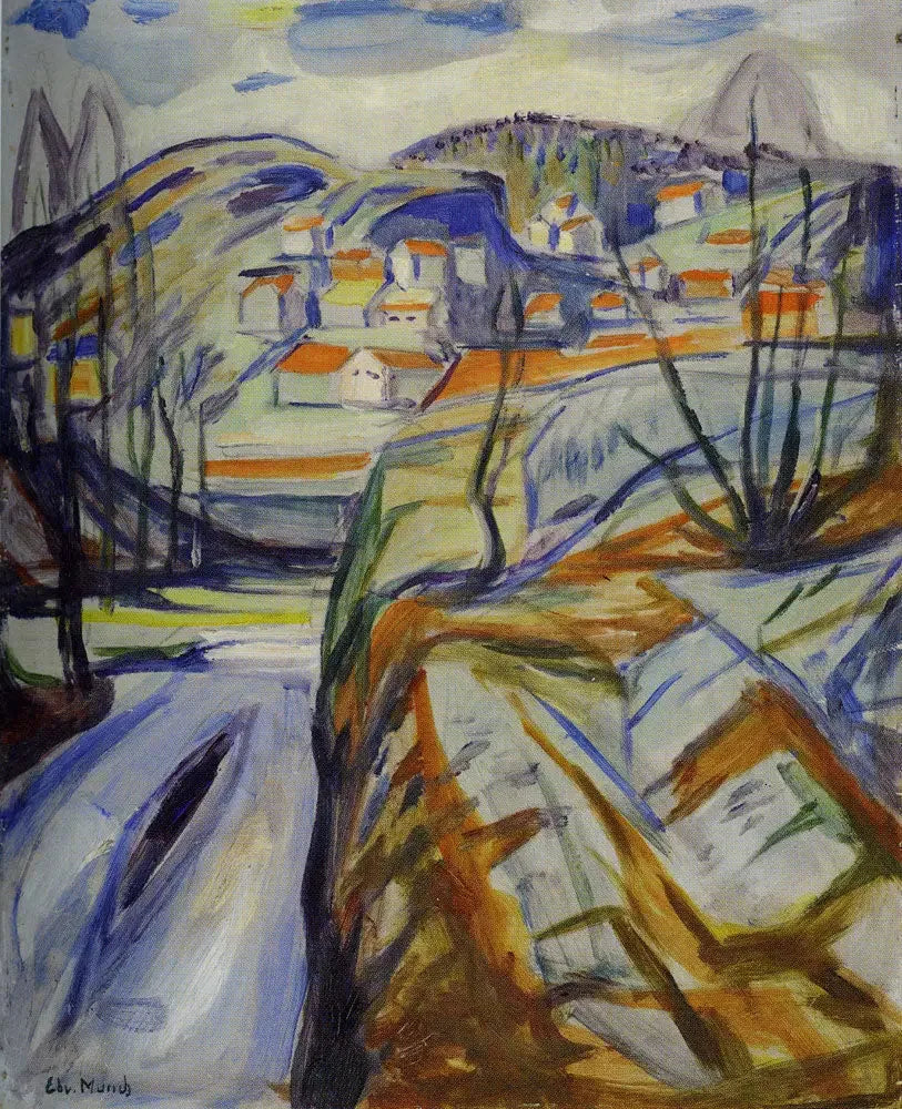 Kragerø om våren - Edvard Munch
