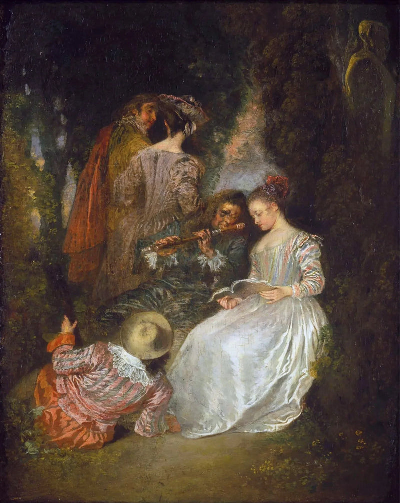 Den perfekte avtale - Antoine Watteau