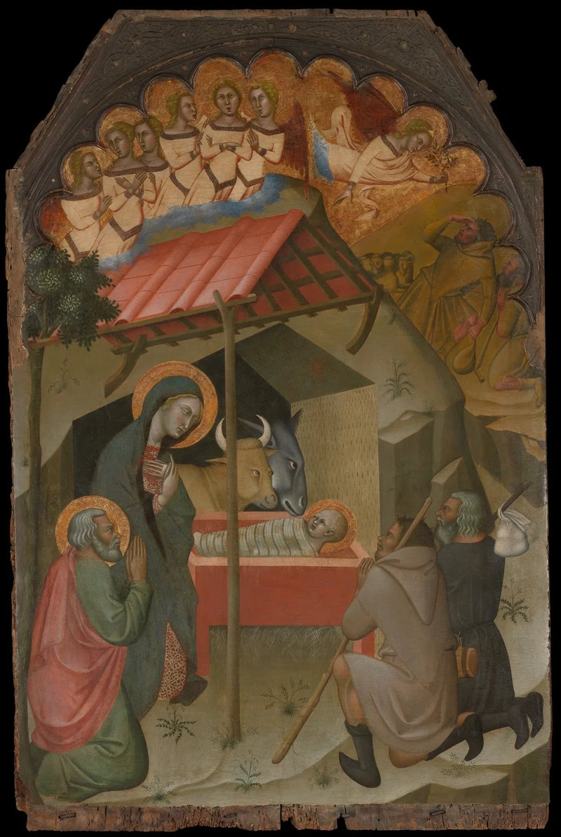 Hyrdenes tilbedelse - Bartolo di Fredi