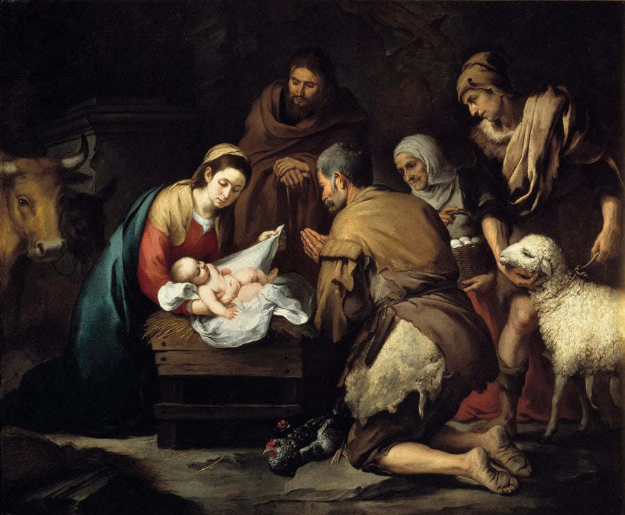 Adorasjonen av hyrdene - Bartolomé Esteban Murillo

Source:
L'Adoration des bergers - Bartolomé Esteban Murillo