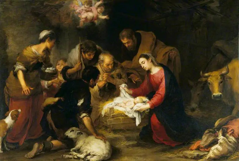 Betlehemsbarnets tillbedelse - Bartolomé Esteban Murillo

Source:
L'Adoration des bergers - Bartolomé Esteban Murillo