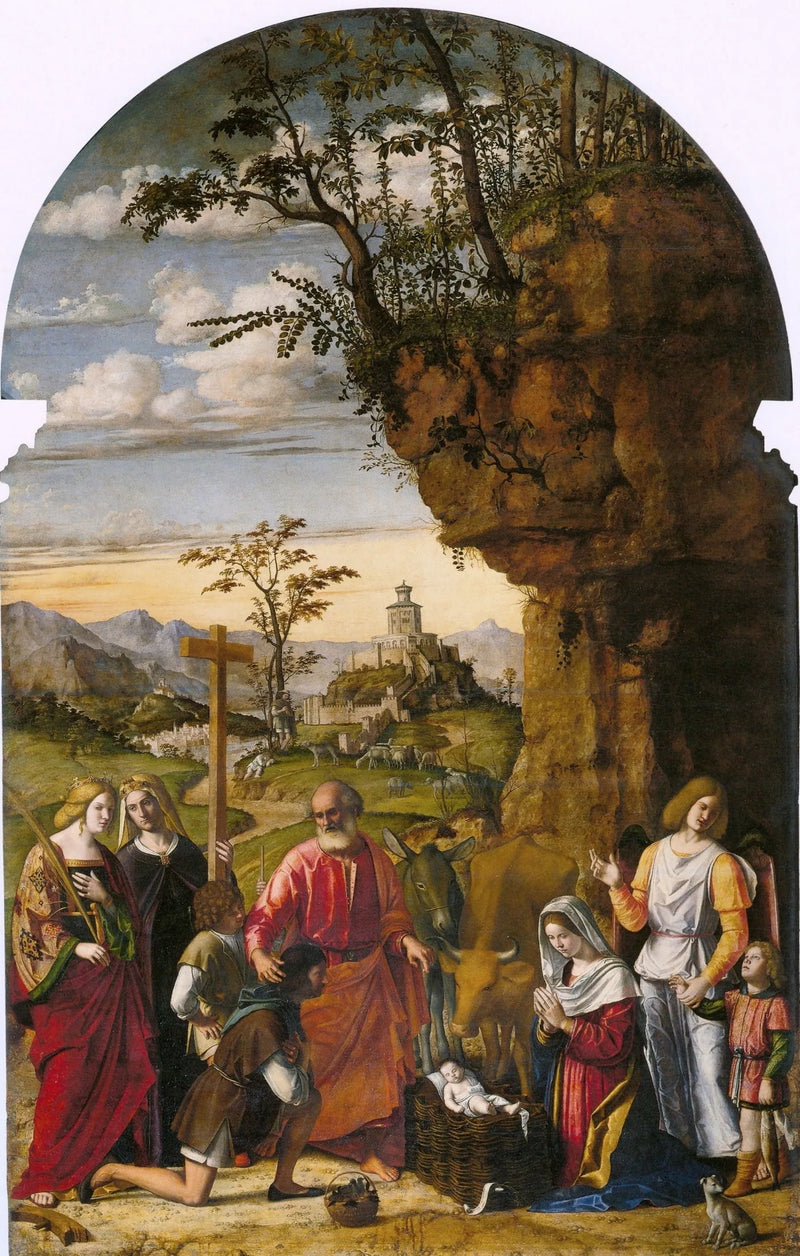 Adorasjonen av hyrdene - Cima da Conegliano