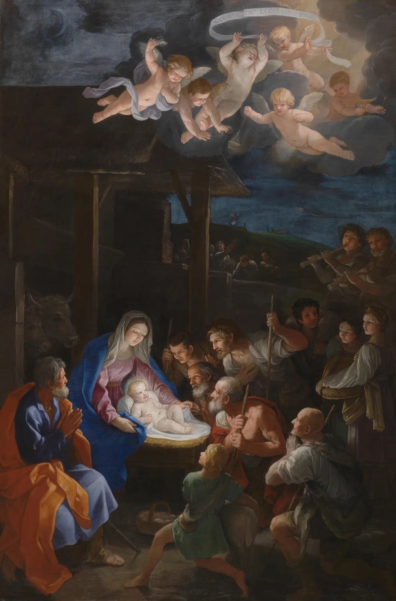 Adorasjonen av hyrdene - Guido Reni