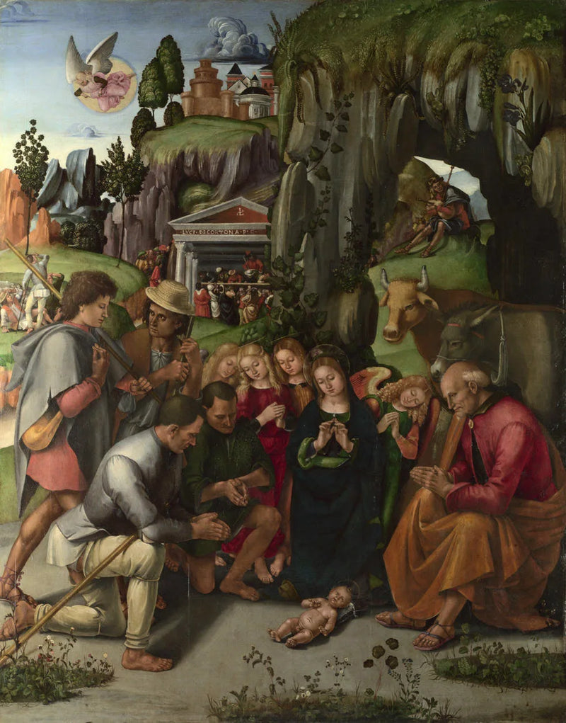 Hyrdenes tilbedelse - Luca Signorelli