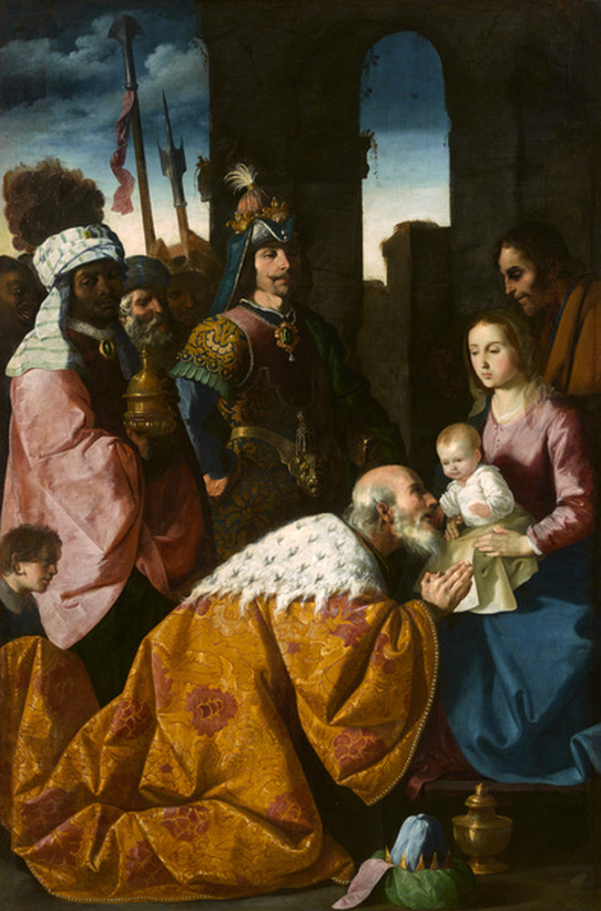 De vise menns tilbedelse - Francisco de Zurbarán