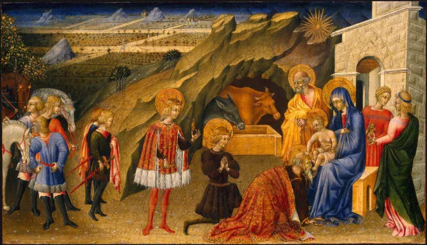 De vise menns tilbedelse - Giovanni di Paolo