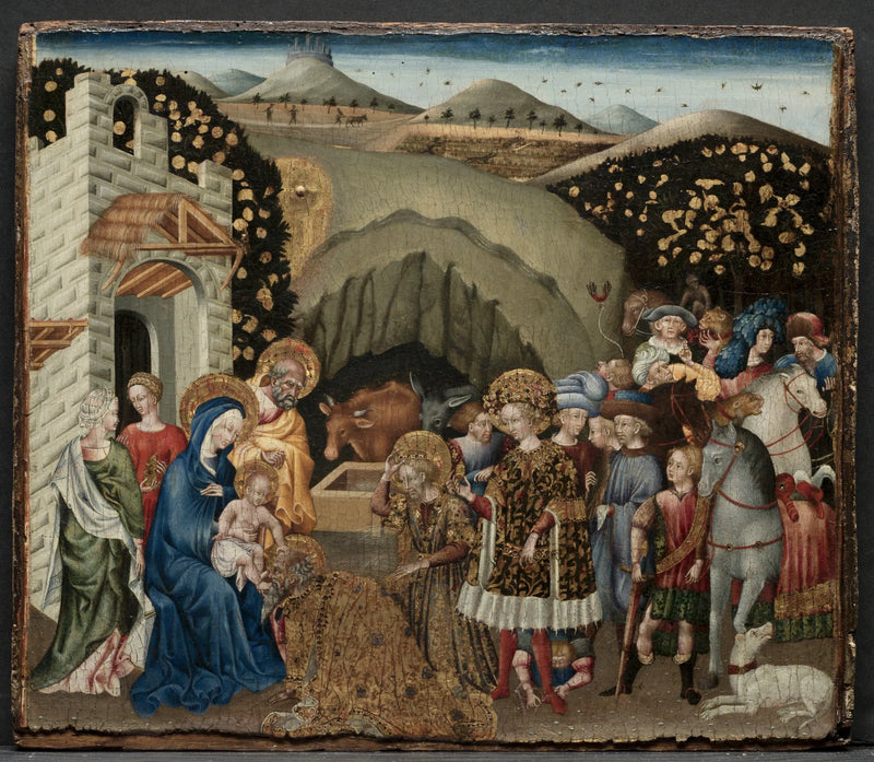 De vise menns tilbedelse - Giovanni di Paolo