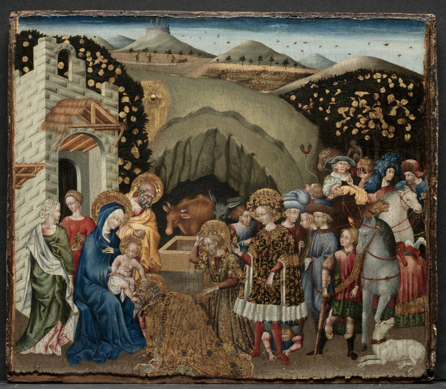 De vise menns tilbedelse - Giovanni di Paolo