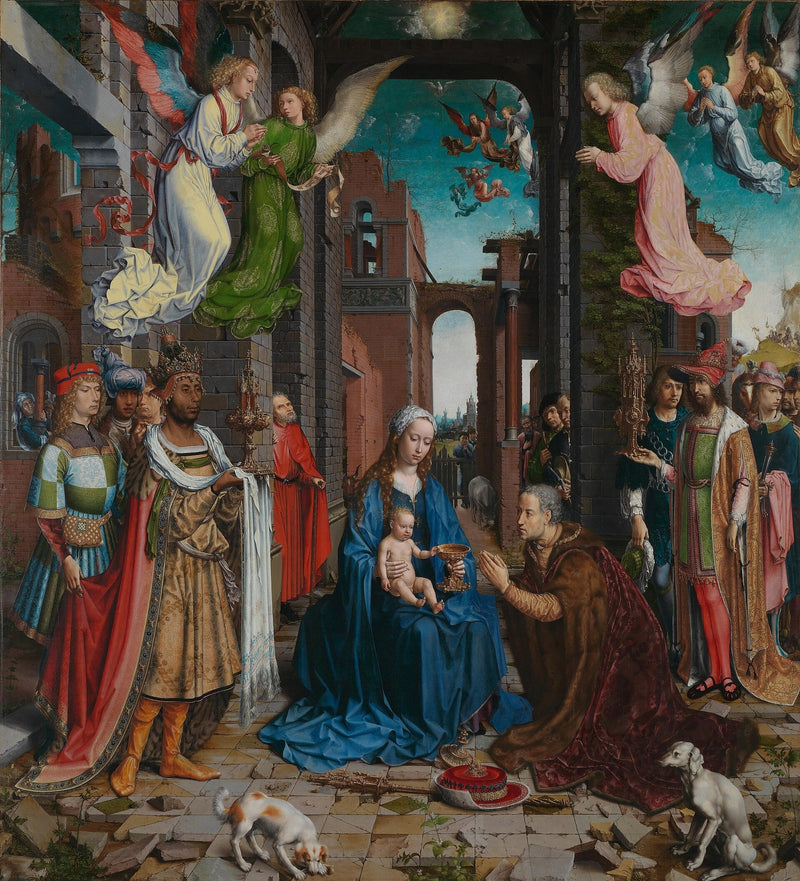 De vise menns tilbedelse - Jan Gossaert
