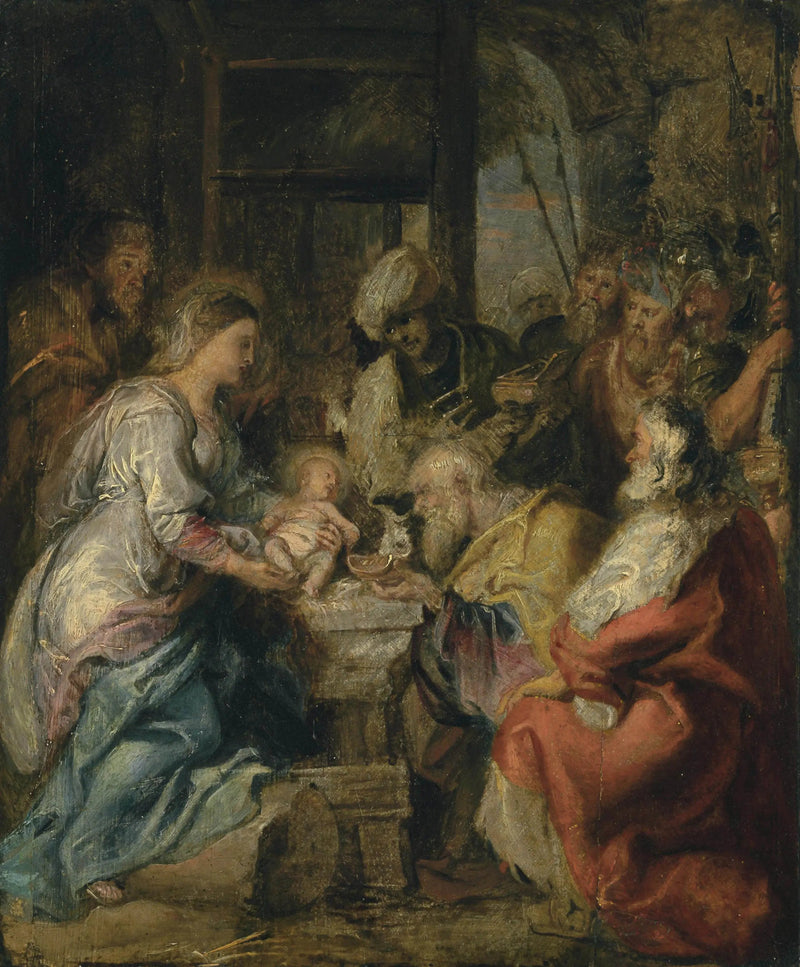 De vise menns tilbedelse - Peter Paul Rubens