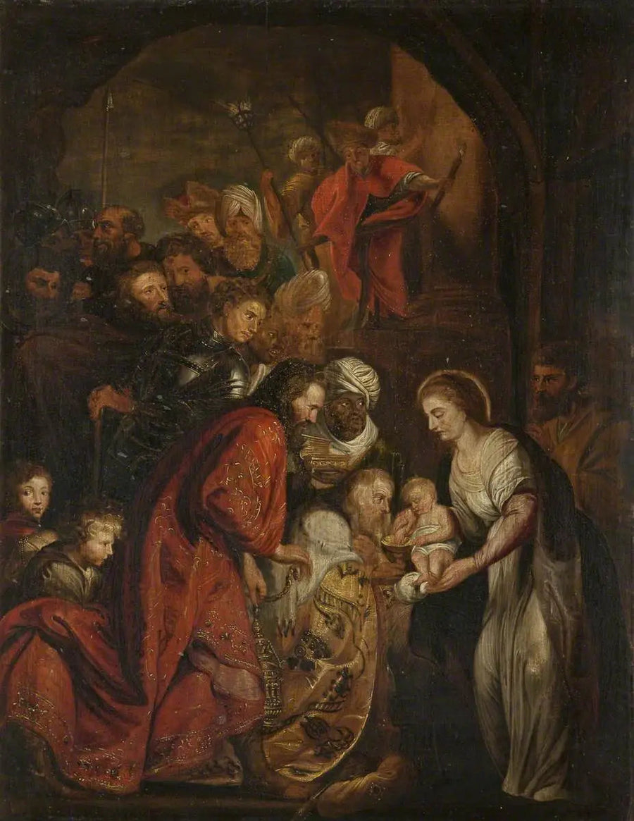 De vise menns tilbedelse - Peter Paul Rubens