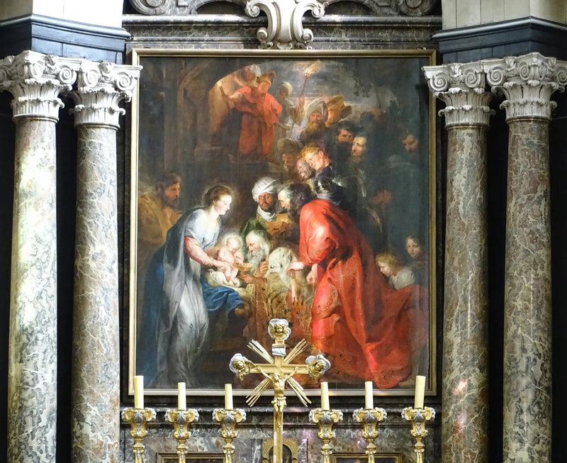 De vise menns tilbedelse - Peter Paul Rubens