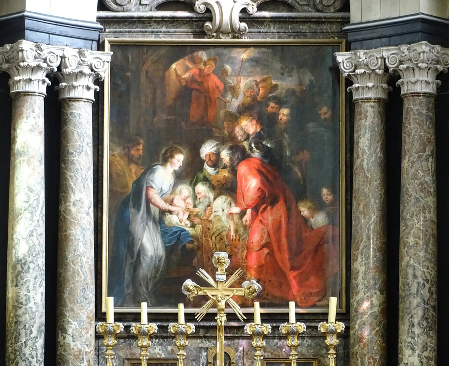 De vise menns tilbedelse - Peter Paul Rubens