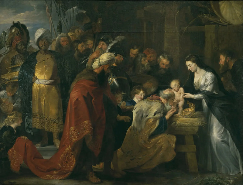De vise menns tilbedelse - Peter Paul Rubens
