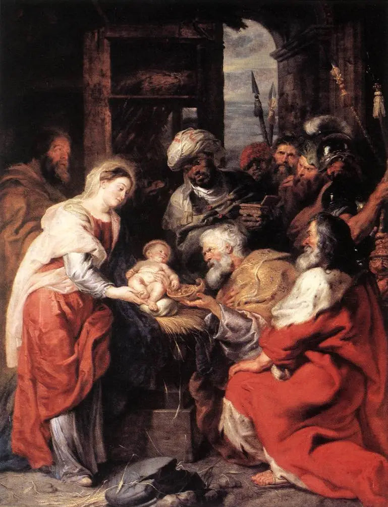 De vise menns tilbedelse - Peter Paul Rubens