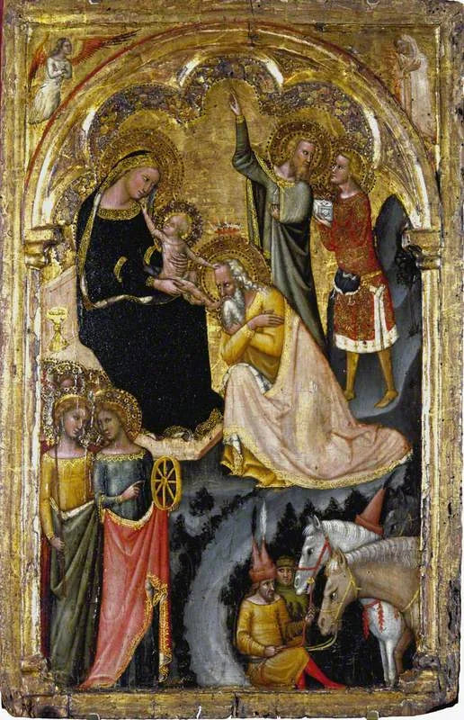 De vise menns tilbedelse - Vitale da Bologna