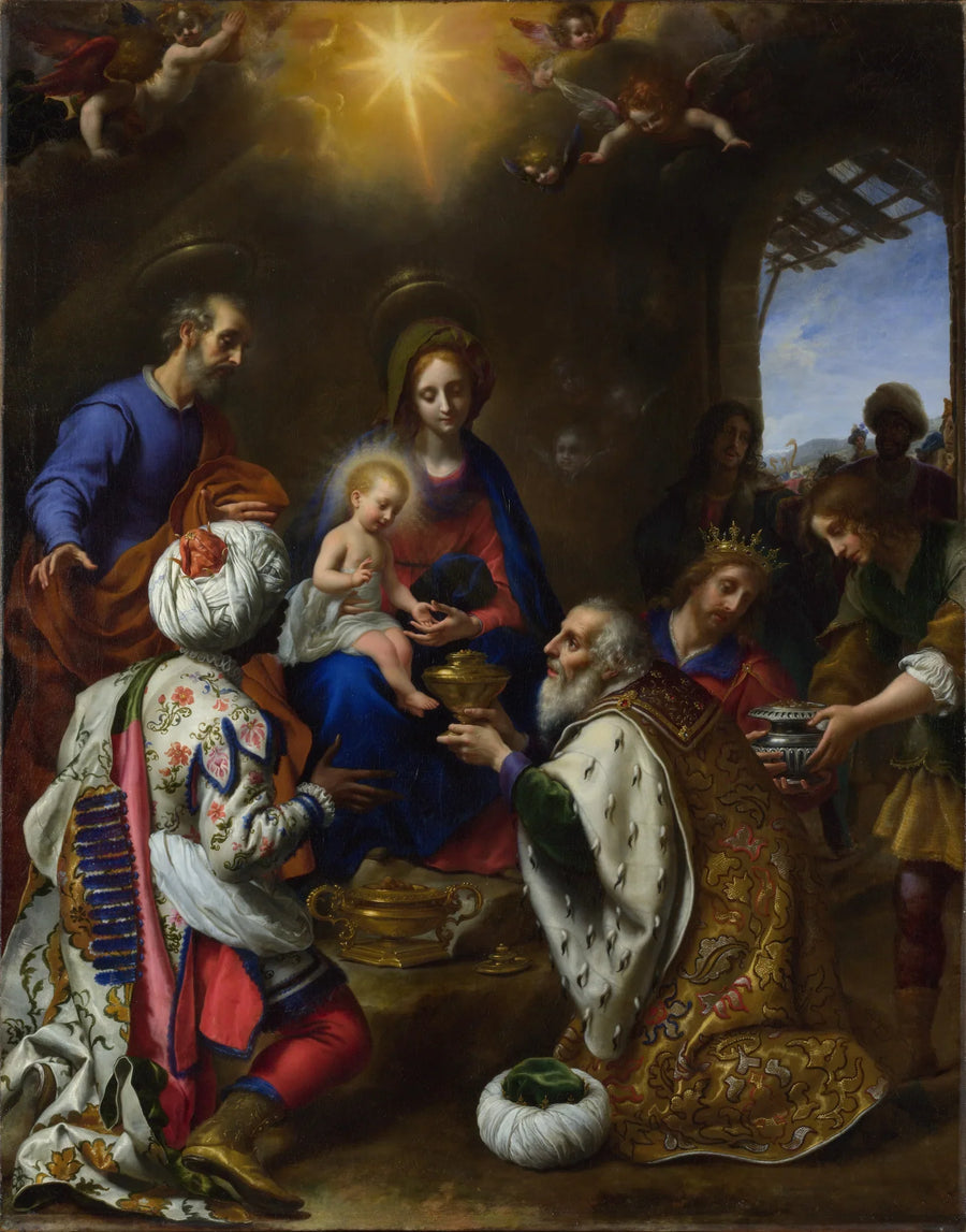 De helliges tilbedelse - Carlo Dolci