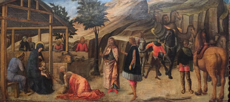 De hellige tre kongers tilbedelse - Iacopo Bellini