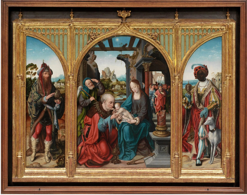 De vise menns tilbedelse - Joos van Cleve