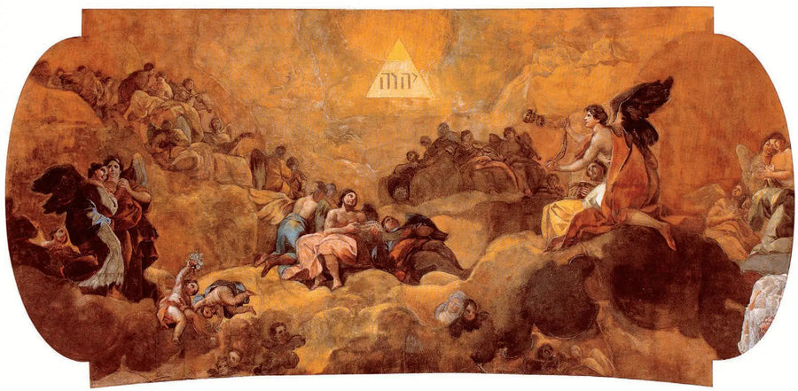 Guddommelig tilbedelse - Francisco de Goya