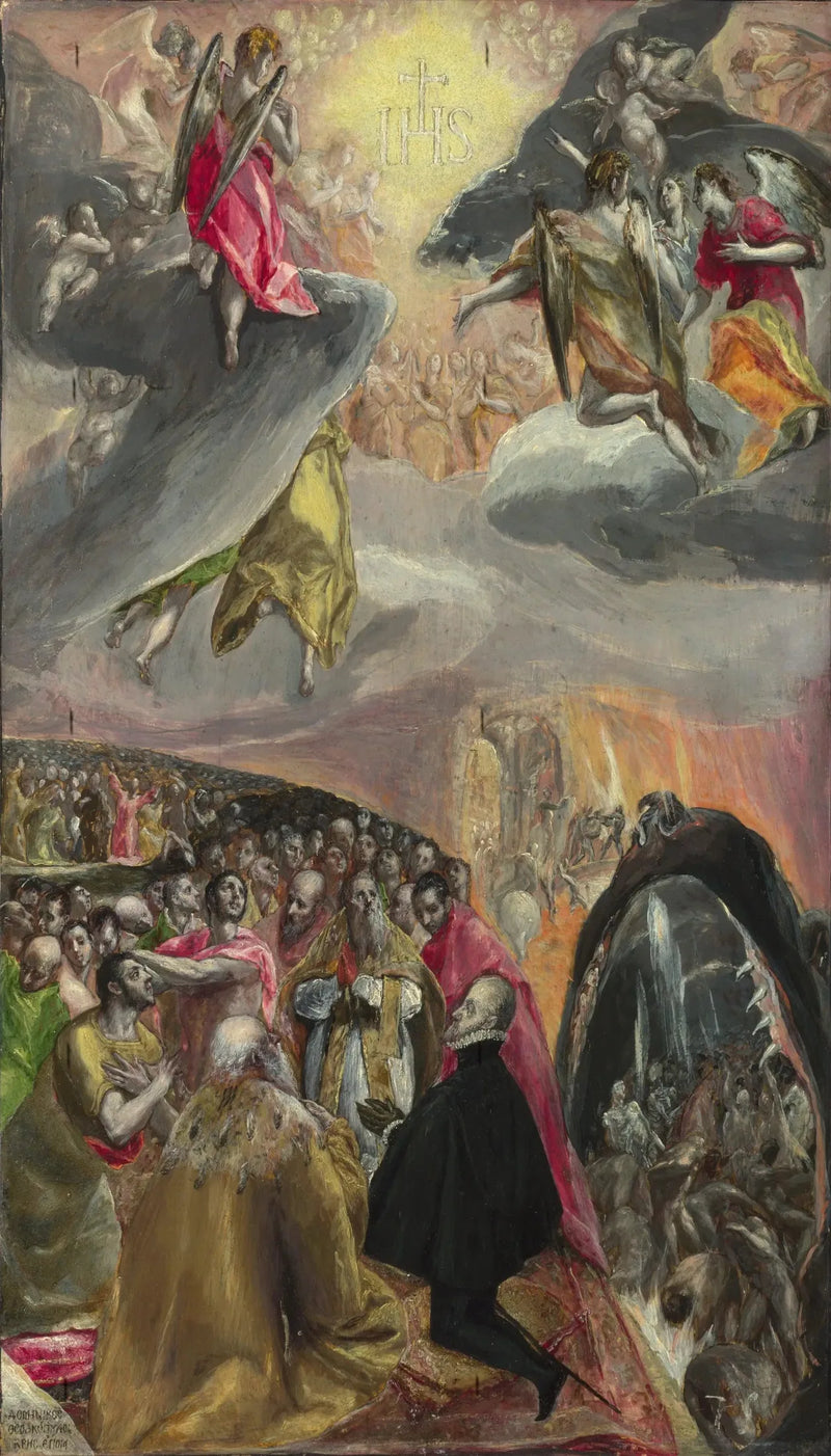 Tilbedelse av Jesu navn - El Greco