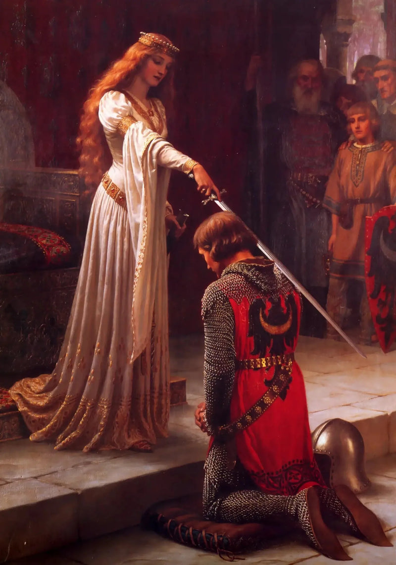 Adoubement - Edmund Blair Leighton

Source:
L'Adoubement - Edmund Blair Leighton