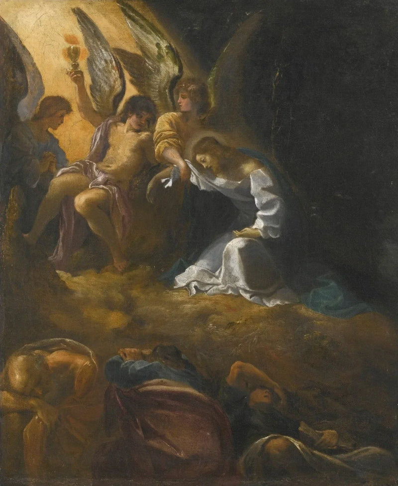 Døden i Getsemankildringen - Ludovico Carracci