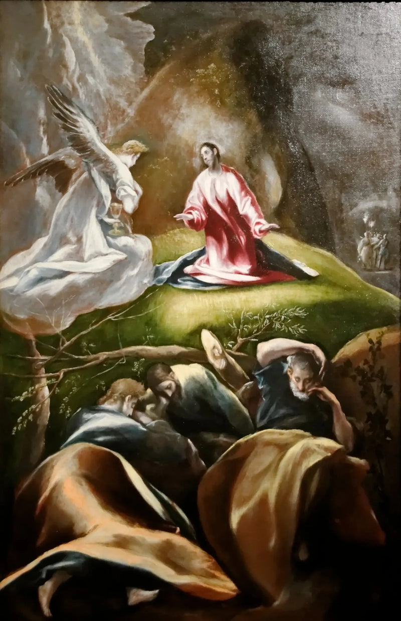 Agonien i oliventrærne - El Greco
