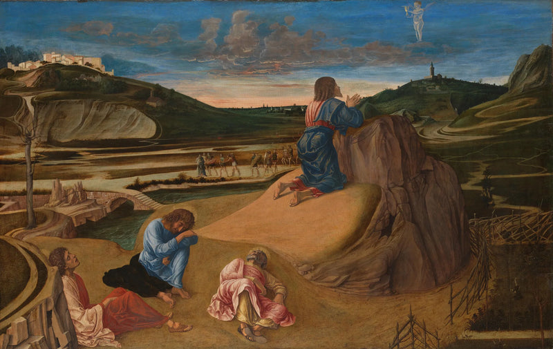 Døden i oliventrærhagen - Giovanni Bellini