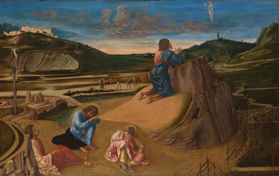 Døden i oliventrærhagen - Giovanni Bellini
