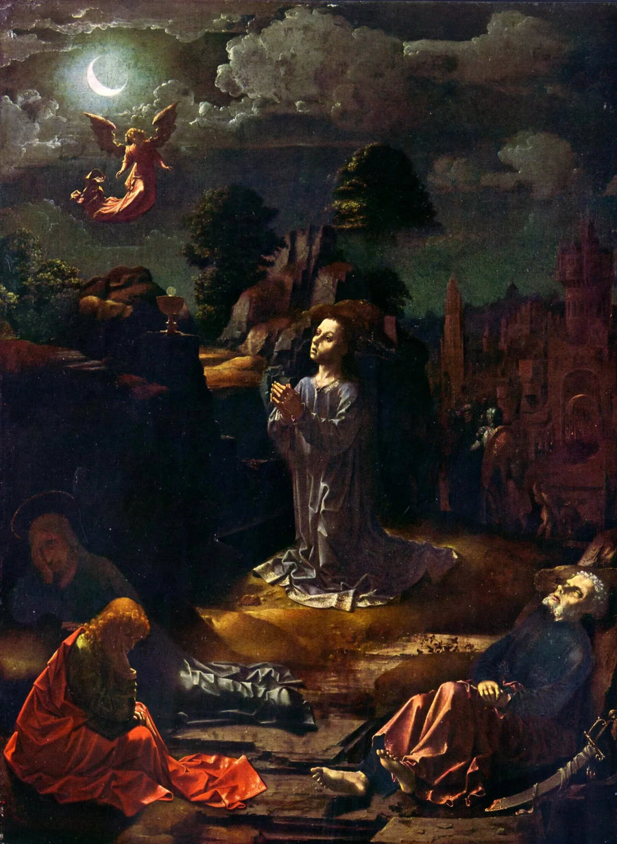 Døden i oliventrærhagen - Jan Gossaert