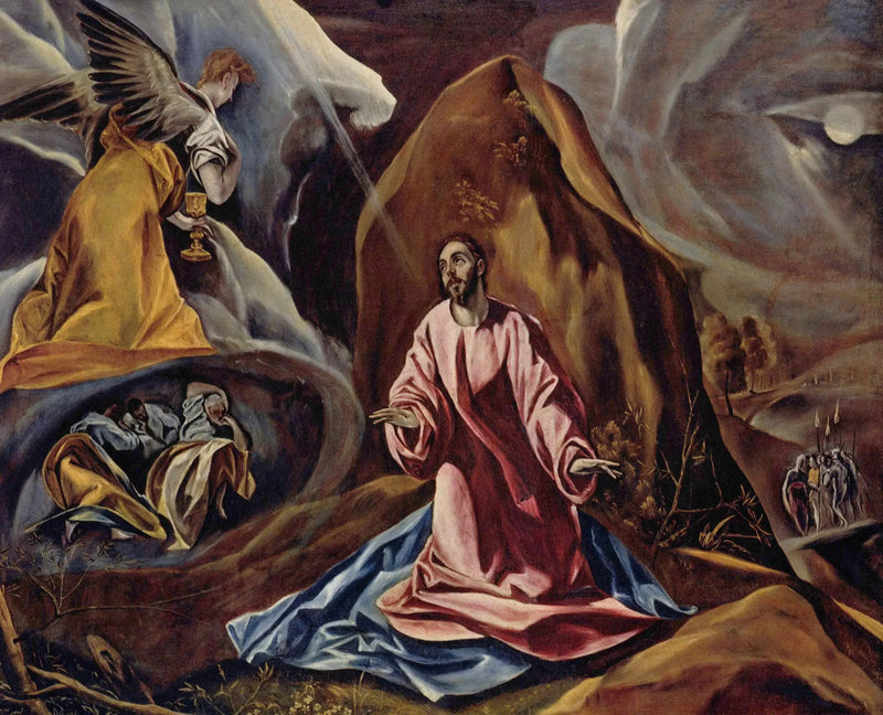 Agonien i hagen - El Greco
